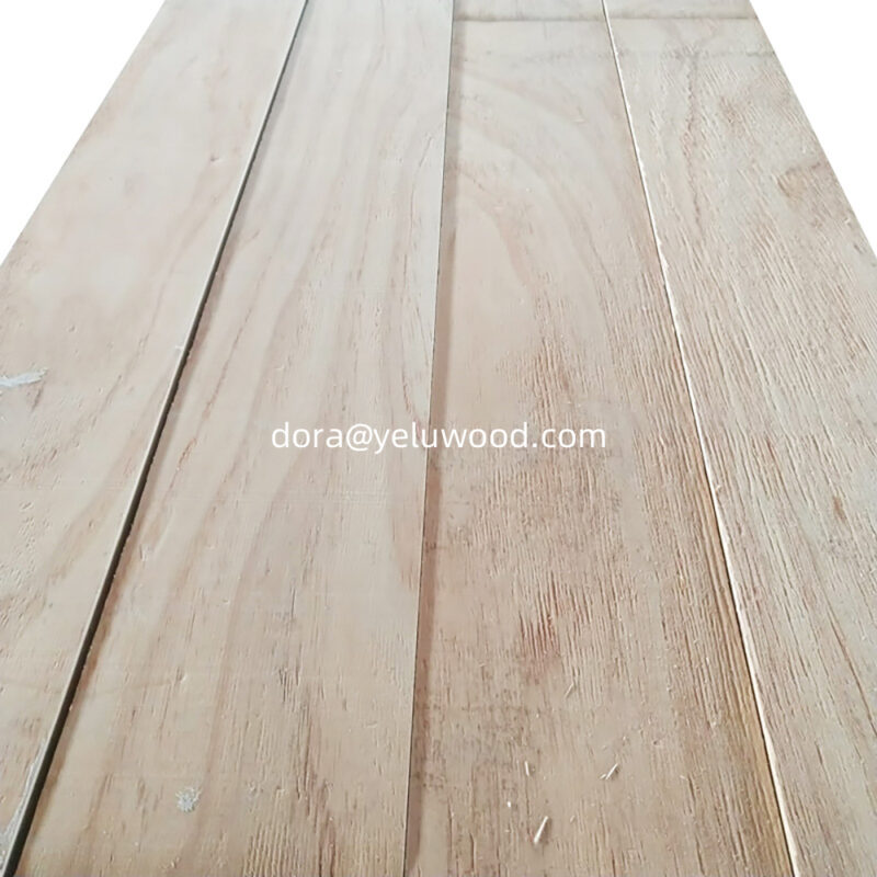 China-Made High-Strength LVL Scaffold Board, Pine Wood, Q235 Reinforced, 12m Length