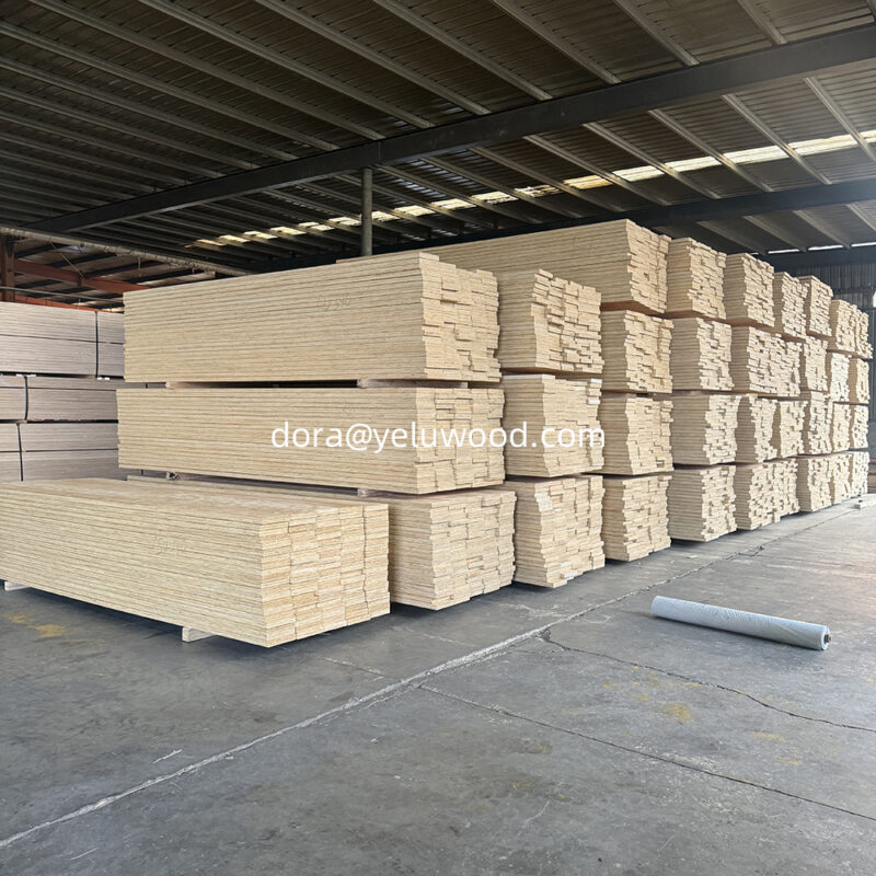 China-Made Birch LVL Scaffold Board, 90x45mm, Light Grain Furniture Wood